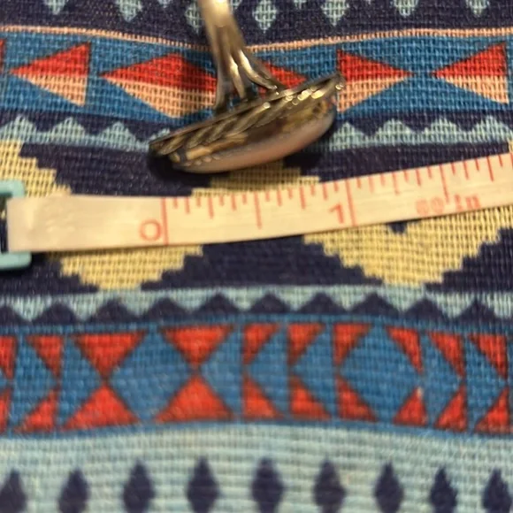 Pink conch sterling silver ring - Picture 9 of 9